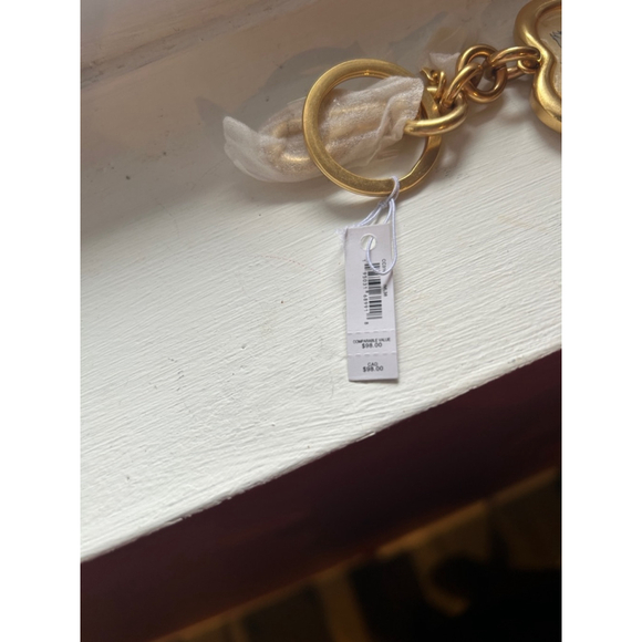 Disney X Coach Villains Keychain, Unisex, Gold, One size - Picture 3 of 7